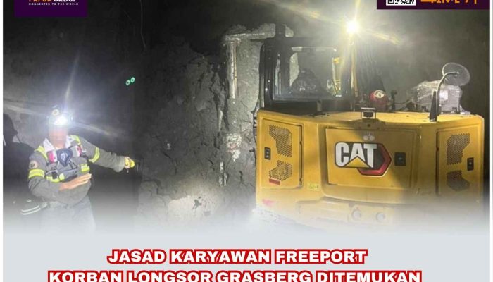 Jasad Karyawan Freeport Ditemukan