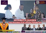 366 Pegawai P3K Uncen Terima SK