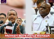 Bahlil dan Natalis Pigai Berkinerja Rendah