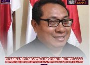 Presiden Prabowo Siap Hadir di HPN 2026
