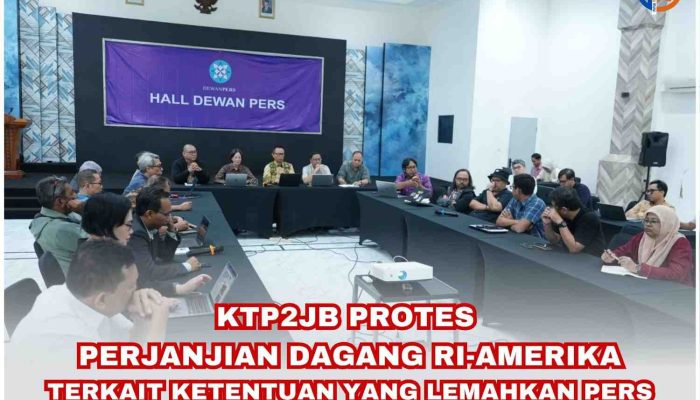 Komite Platform Digital Protes Perjanjian Dagang RI-Amerika