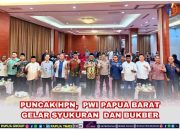 Puncak HPN di Papua Barat,  PWI Gelar Bukber dan Syukuran