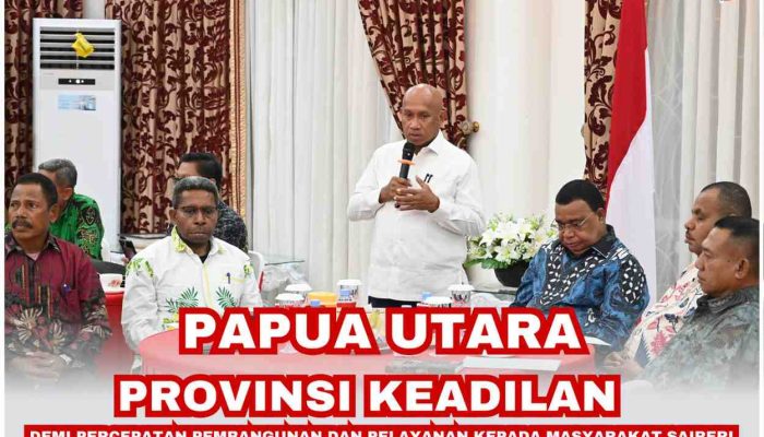 Bupati, DPRK dan Masyarakat Saireri Sepakat Topang Provinsi Papua Utara
