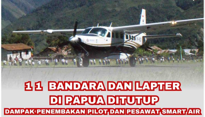 11 Bandara Perintis di Papua yang Ditutup