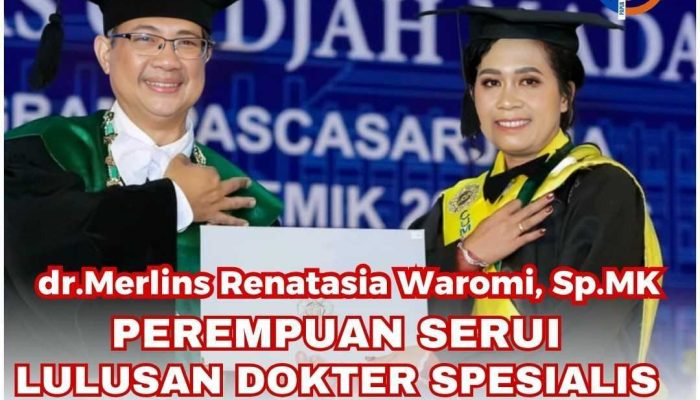 Dr Merlins R Waromi, Perempuan Papua Lulus Dokter Spesialis Tercepat di UGM