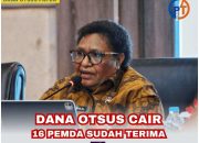 Dana Otsus Papua 2026 Triwulan I  Cair