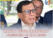 Makna Ketidakhadiran Presiden di HPN
