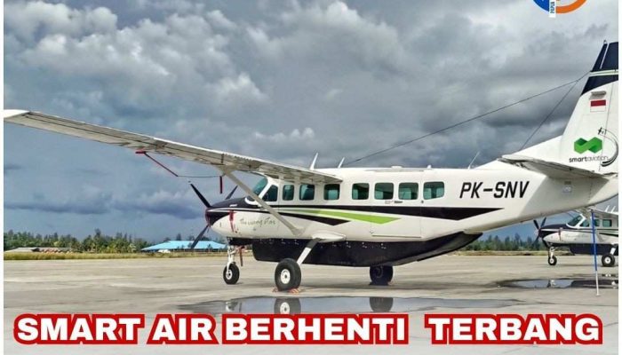 Pesawat Smart Air Hentikan Sementara Penerbangan ke Koroway dan Daerah Rawan