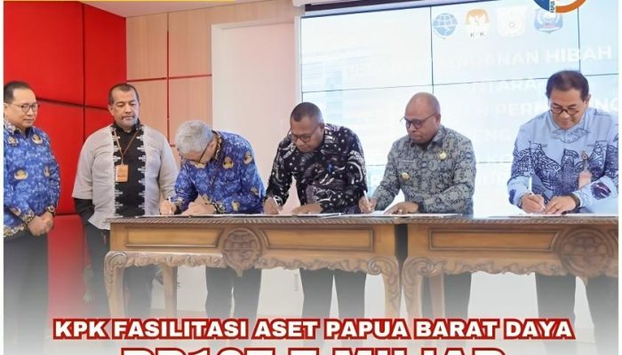 KPK Fasilitasi Hibah Aset Transportasi Papua Barat Daya Rp107,7 M