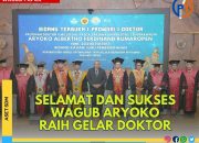 Wakil Gubernur Papua Raih Gelar Doktor