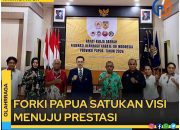 Rakerprov 2026, FORKI Papua Satukan Visi Menuju Prestasi