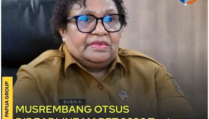 Musrenbang Otsus Papua Harus Tuntas Maret