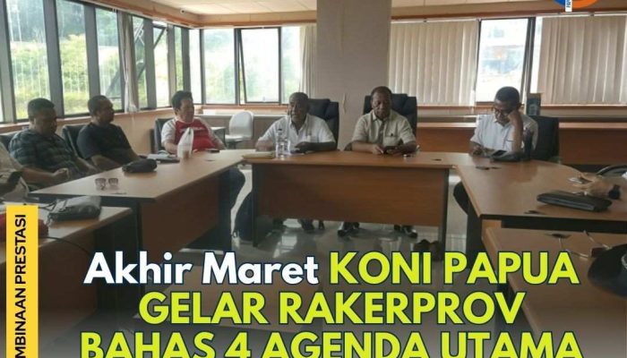 Akhir Maret, KONI Papua Gelar Rakerprov
