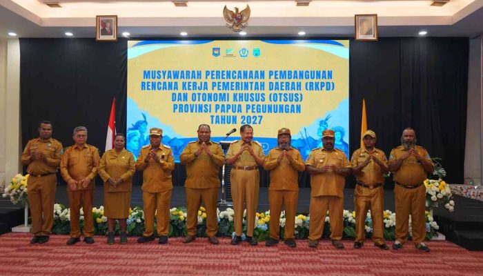 RKPD 2027 Papua Pegunungan Didorong  Selaras Prioritas Nasional