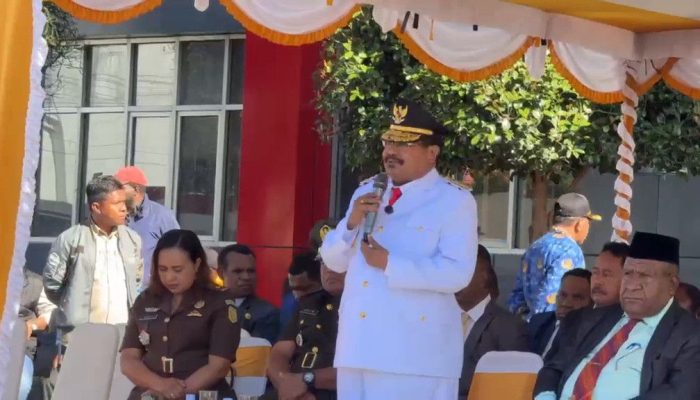 Setahun Memimpin, Jhon Tabo Serukan ASN Papua Pegunungan Jujur dan Fokus Layani Rakyat