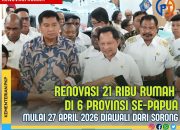 21 Ribu Rumah di 6 Provinsi Papua akan Direnovasi