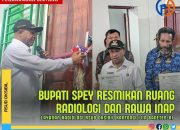 Mantap, Bupati Spey Resmikan Ruang Radiologi dan Gedung Rawat Inap RSUD Oksibil