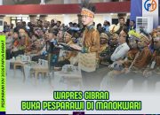 Wapres Gibran Buka Pesparawi Nasional XIV di Manokwari