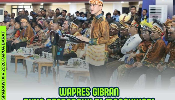Wapres Gibran Buka Pesparawi Nasional XIV di Manokwari