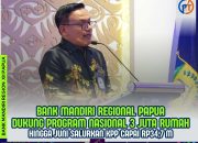 Bank Mandiri Region Papua Dukung Program 3 Juta Rumah
