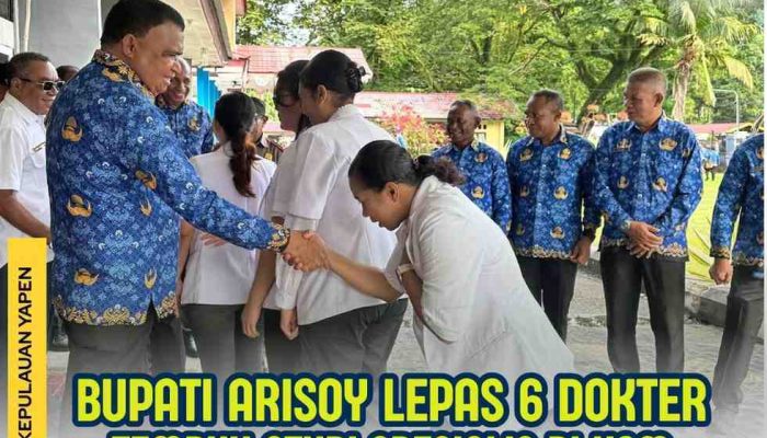 Keren, 6 Dokter Umum asal Yapen Studi Spesialisasi di UGM