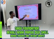 Keren, Sagu Foundation Bekali Anak Papua  Bahasa Inggris dan Desain Grafis