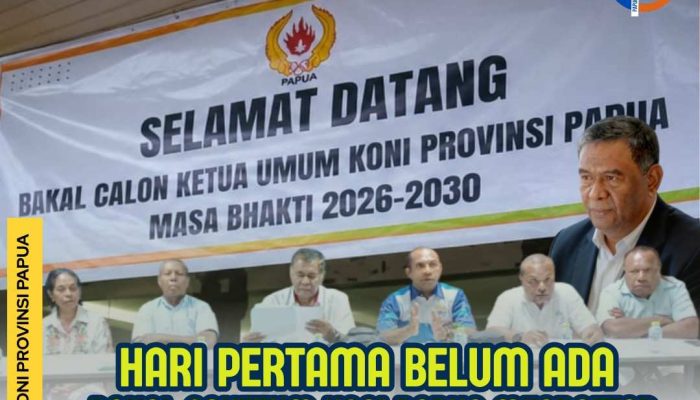 Belum Ada Pendaftar,  Ini Persyaratan Calon Ketua Umum KONI Papua