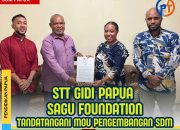 STT GIDI Papua dan SAGU Foundation Tandatangani MoU Pengembangan SDM