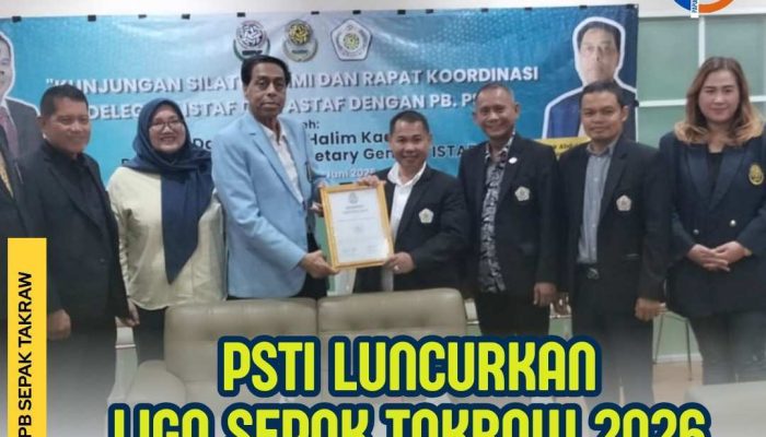PB PSTI Luncurkan Liga Nasional Sepak Takraw 2026