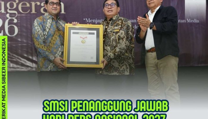 Firdaus Minta SMSI Jadi Penanggung Jawab HPN 2027