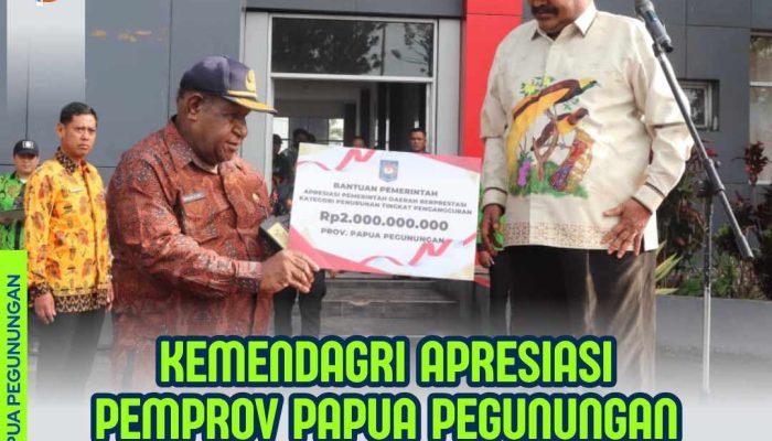 Kemendagri Apresiasi Papua Pegunungan