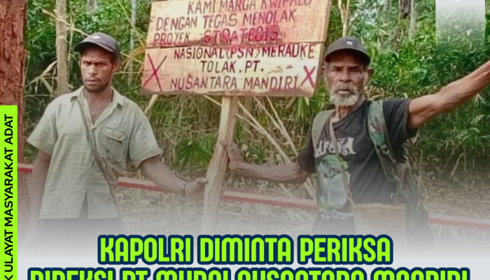 Kapolri Diminta Periksa Direksi PT Murni Nusantara Mandiri