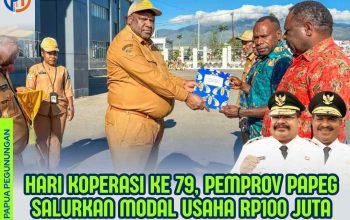 Hari Koperasi ke-79, Papua Pegunungan Beri Bantuan dan Penghargaan
