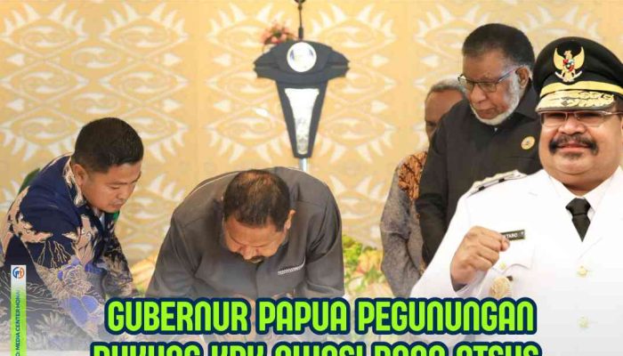 Gubernur Papua Pegunungan Dukung KPK: Dana Otsus Diprioritaskan untuk OAP