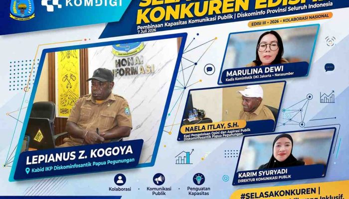Diskominfosantik Papua Pegunungan Perkuat Strategi Digital