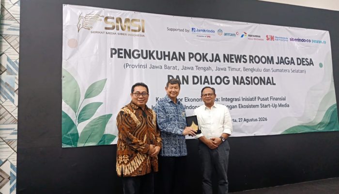 SMSI Kukuhkan Pokja Jaga Desa, Hasyim Djojohadikusumo: Jakarta Tetap Aman