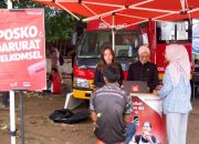 Telkomsel Salurkan Bantuan untuk Korban Kebakaran Kampung Nelayan Jayapura