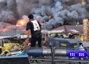550 KK Terdampak  Kebakaran di Kampung Nelayan Jayapura