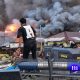 550 KK Terdampak  Kebakaran di Kampung Nelayan Jayapura