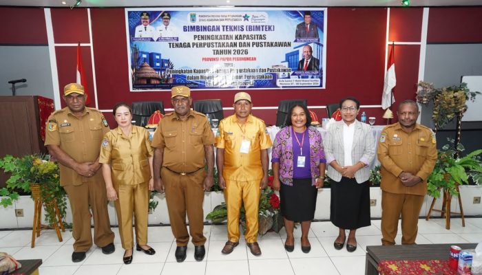 Kadisarpus Provinsi Papua Pegunungan Anthony Mirin: Pustakawan Pilar Utama Perpustakaan Berkualitas