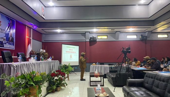 Kadisarpus Papua Pegunungan Anthony Mirin Ingatkan AI Bisa Jadi Penjajah Baru, Lebih Baik Membaca Buku