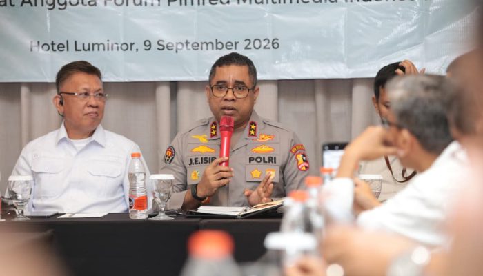 Kadiv Humas Polri Yakinkan Pimred: Polisi Baik Masih Banyak