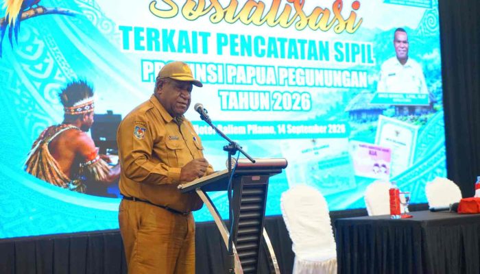 Gubernur Tabo Instruksikan Jajaran Pastikan Data OAP Valid