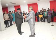 Elai Giban,S.E.,M.M Resmi Jabat Sekda Papua Pegunungan