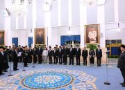 Presiden Prabowo Lantik 10 Menteri dan Wamen di Istana Negara