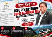 Anggota DPR-RI Asal Papua Tony Tesar Usulkan Impeachment Wapres Gibran?