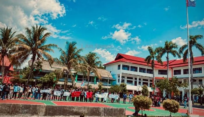 Koalisi Hukum dan HAM Papua Desak Polisi Bebaskan Empat Mahasiswa