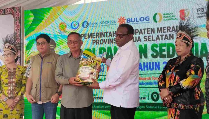 Beras Premium Merauke Diluncurkan pada Puncak HPS