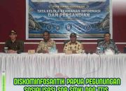 Diskominfosantik Papua Pegunungan Sosialisasi SOP SMKI dan TTIS di Wamena