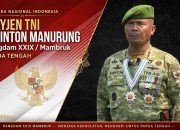 Mayjen Aminton Manurung Jabat Pangdam XXIX Mambruk